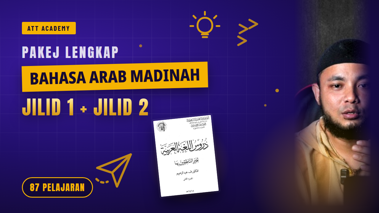 Pakej Bahasa Arab Madinah — Jilid 1 + Jilid 2
